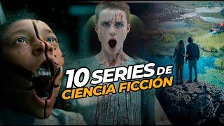 TOP 10 brutales SERIES de CIENCIA FICCIÓN (2023) que debes ver si o si!!