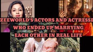 Zeeworld's Actors and Actresses who ended up marrying each other in real life!!