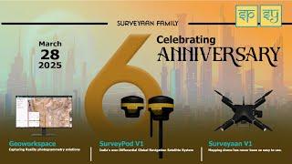 Surveyaan Celebrating 6 Year Anniversary Post #anniversary #celebration #uav #drone #photogrammetry
