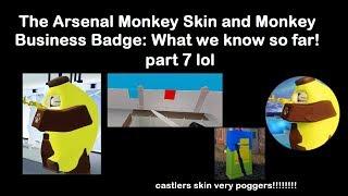 HINTS + CLUES FOR ARSENAL MONKEY SKIN! | Monkey skin + Monkey Business badge: What we know! (PART 7)