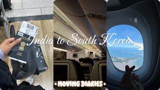 Moving to South Korea️| GKS Scholar | Indian in Korea | Busan | Korea vlog 01