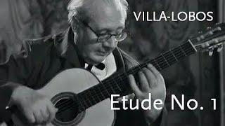 Etude No. 1 • Villa-Lobos • Andrés Segovia