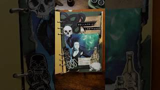 BELLATRIX #journaling #junkjournal #scrapbooking #harrypotter #bellatrixlestrange #slytherin