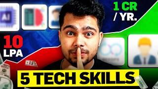 TOP 5 High Paying Job Options in India 2024! | In Tech | Best Career Options | High Salary Jobs