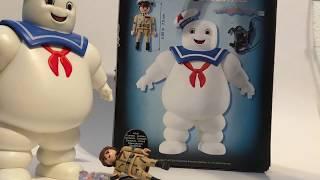 Playmobile Stay Puft Marshmallow Man Ray Stantz Ghostbusters Action Figure Toy Review