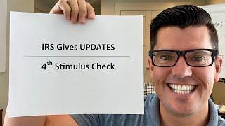 New IRS Updates | Fourth Stimulus Check Update | $2000 Tim Ryan - American Families Plan MUST pass!