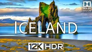 ICELAND 12K HDR Dolby Vision - Relaxation Film With Calming Music #BGM #Relaxing