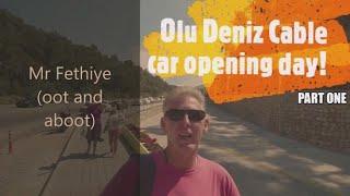 Olu Deniz new skywalk cable car. We go up to the top to1900m . Watch part one it's awesome! 2021