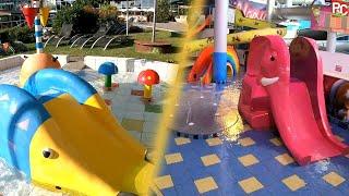 Alle Kleinkinderbereiche in der THERME ERDING / all toddler areas (Therme, Wellenbad & Rutschen)  4K