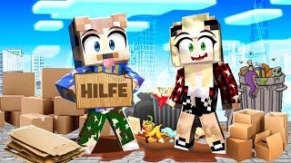 WIR SIND OBDACHLOS UND VERLIEREN UNSER GANZES GELD! | MINECRAFT REALLIFE