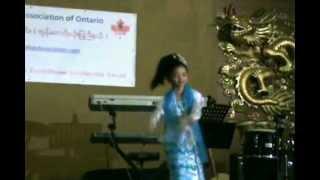 Mhone Shwe Yee Dance by Yu Yu (Yuzana Wynn), sung by Toe Toe Lwin, BCAO 20th Anniversary, Toronto.