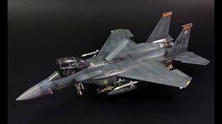 F-15E Strike Eagle - 1/72 scale GWH model kit - aircraft model