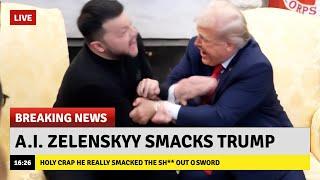 Surreal Trump vs. Zelensky MELTDOWN (A.I. Video)