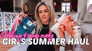 GIRLS SUMMER CLOTHING HAUL 2023| ZARA, JAMIE KAY, TARGET & MORE| KIDS CLOTHING HAUL| Tres Chic Mama