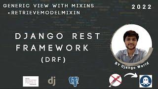 How to Use RetrieveModelMixin with Generic View for Retrieving single Data | DRF