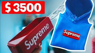 PORQUE A SUPREME É TÃO CARA?  MARCA DO HYPE