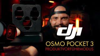   DJI Osmo Pocket 3 -  Produktvorführmodus Tutorial 