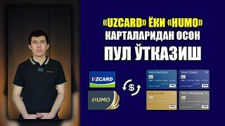 "Uzcard" ёки "Humo" карталаридан исталган "VISA" картага пул ўтказишни биласизми?