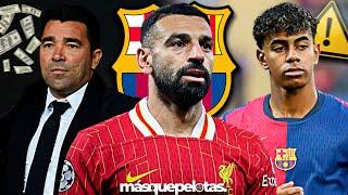 BOMBAZO: ¡EL BARÇA SONDEA EL FICHAJE DE SALAH!