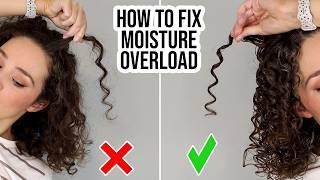 6 Signs of Moisture OVERLOAD in Curly Hair + How to FIX IT | Curlsmith