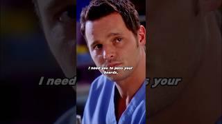 This is why Alex is suited to pediatrics: he never gives up on a patient!