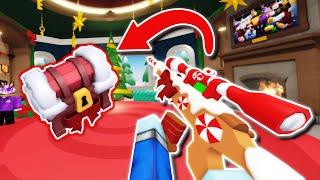 BUYING THE NEW CHRISTMAS WEAPONS IN RIVALS! (UPDATE!)