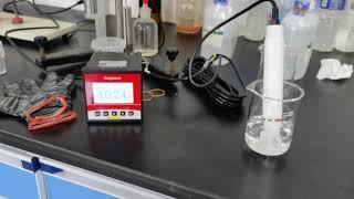 pH value detection of triazine desulfurizer before sending deliveries to final customers