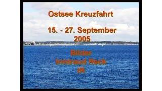 1. Schiff - Ostseekreuzfahrt TS Maxim Gorki 2005. St. Petersburg I.