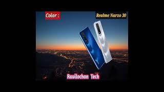 Full Details & specifications of Realme Narzo 30 : Speaker & color #shorts