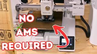 How to do Multicolor 3D Printing WITHOUT an AMS