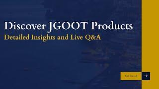 Discover JGOOT Products: Detailed Insights & Live Q&A