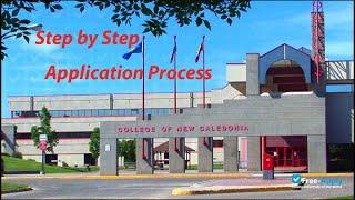 College of New Caledonia  Step by Step Application Process | CNC