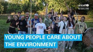 In Ukraine, teenagers team up to tackle river pollution