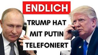 Erste Details: Putin & Trump haben Ukraine-Plan besprochen!