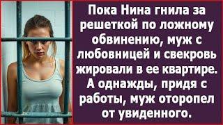 Пока Нина была за решеткой, муж и свекровь жировали в ее квартире. Но счастье было недолгим