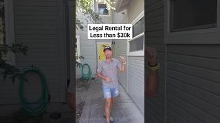 Legal Rental Unit for Less Than $30,000 | Subscribe for DIY & ADU Content