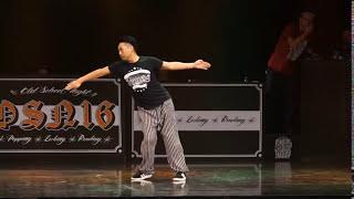 SATOCI vs GUCCHON 【OSN VOL.16 POPPING 1on1 BATTLE/BEST 16】