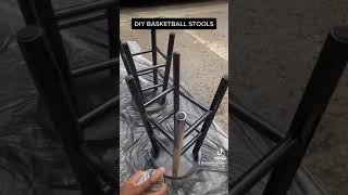DIY Basketball Stools | Motivated By Mylan