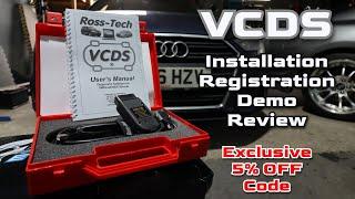 VCDS Car Diagnostic tool Demo/Installation/Registration and Review. Best for Audi/VW/Seat/Skoda