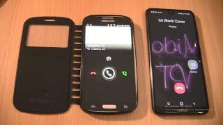 Viber Incoming & Outgoing call at the Same Time Samsung Galaxy S4 Black+Neffos X20