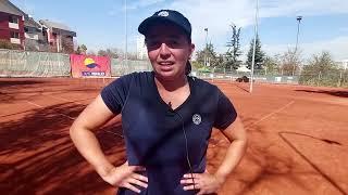 El equipo chileno de Billie Jean King Cup practicó en la Federación de Tenis de Chile 