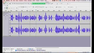 Audacity New Class 101 Basic Editing Ron Crider