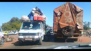 "Junge Sterne" in Mali- ÖPNV in Afrika Mercedes W124 T1 207d 208d 310d Bremer