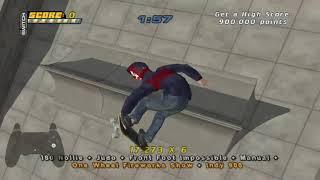 Get a High Score: 900,000 points | 8s 000ms | Chicago | THPS4 Challenge Speedrun | 2022