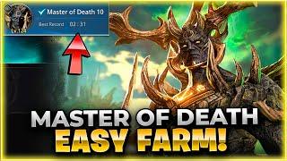 HOW To Farm The Master Of Death!? King Arthur: Legends Rise