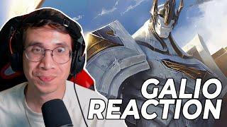 Arcane fan reacts to GALIO (Voicelines, Skins, & Story) | League of Legends