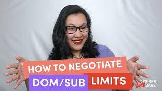 Negotiating Boundaries and Limits in D/s Relationships (BDSM checklist bonus!)