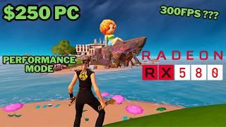 Fortnite Chapter 2 Remix On A $250 PC | Xeon 2680 V4 + RX580 8GB (2048SP) | 1080P Performance Mode