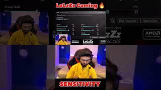 LoLzZz Gaming  Sensitivity Pubg Mobile Sensitivity & Bgmi Sensitivity #shorts #bgmi #lolzzzgaming