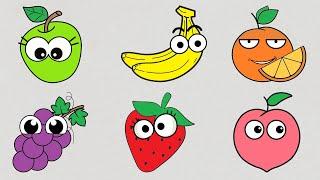 Fruits Song | Educational video for kids | Little Tiger TV